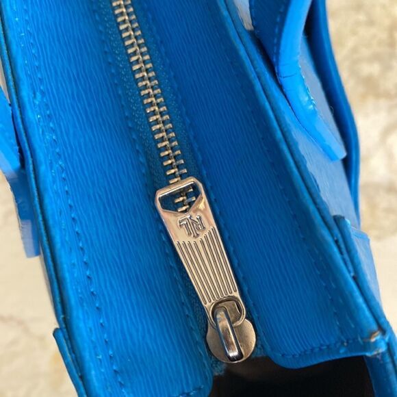 Ralph Lauren Newbury Pocket Shopper French Blue - Picture 9 of 12